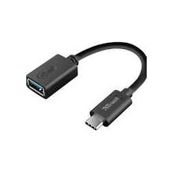 Adattatore usb trust usb-c a usb-a nero [20967]