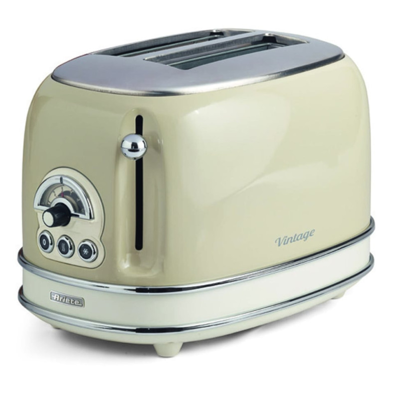 Tostapane ariete vintage 2 fette 810w beige [00c015513ar0]