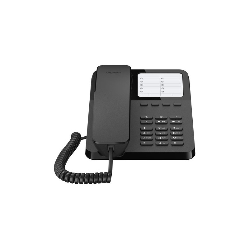 Telefono base gigaset pro desk400 nero