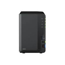 Nas synology diskstation yds 2-bay value rtd1619b qc 2gb ddr4
