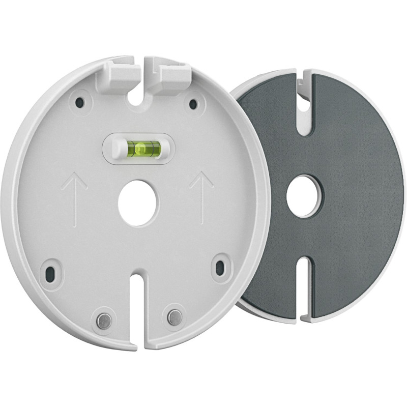 Piastra di montaggio logitech scribe glass mount per fotocamera bianco