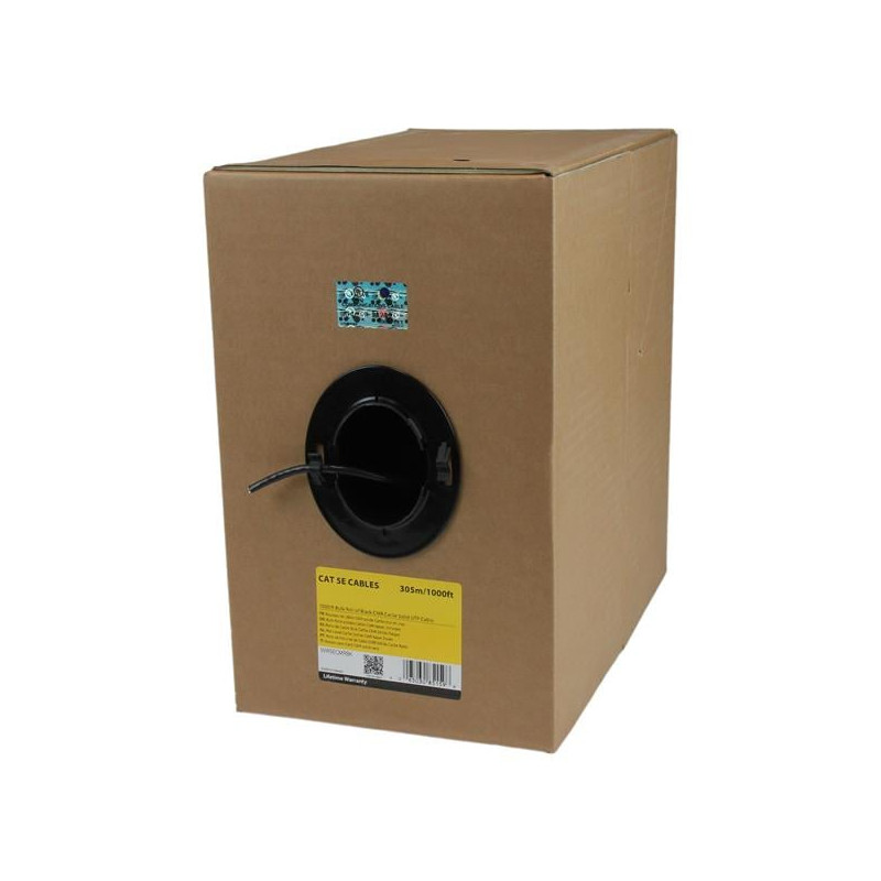 Matassa cavi rete lan cat5e 305m [wir5ecmrbk]