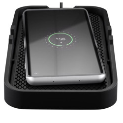 Caricabatterie wireless goobay 60471 da auto 15w silicone nero [60471]