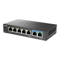 Switch d-link dms-107 7xmgb 5x10/100/1000 2x2.5g nero [dms-107/e]