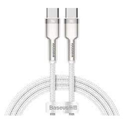 Cavo usb baseus cafule usb-c a usb-c 100w 2m bianco [catjk-d02]