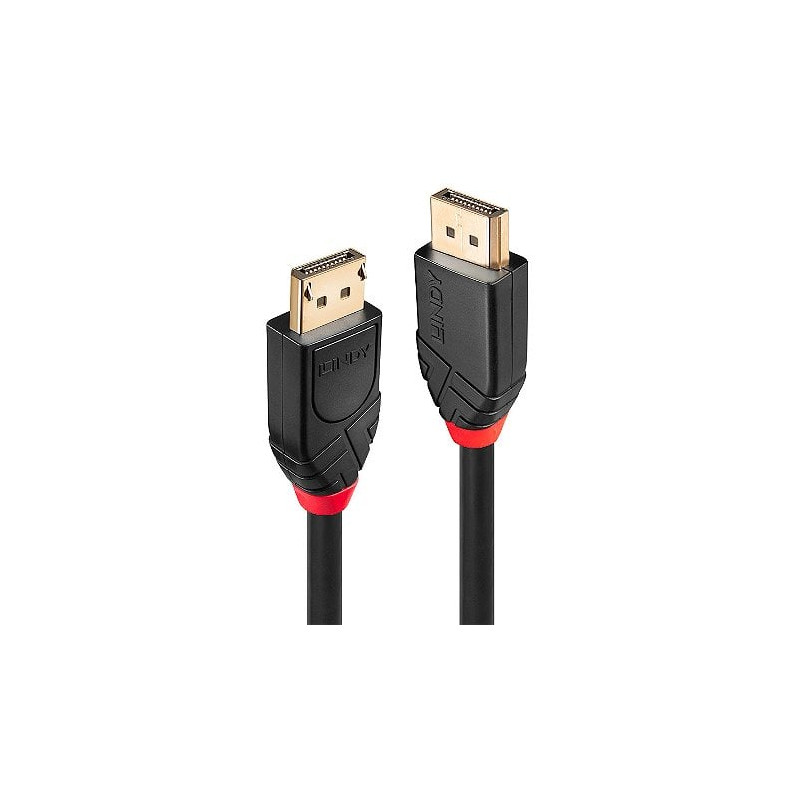 Cavo displayport lindy 1.2 attivo da 15m maschio nero [41079]