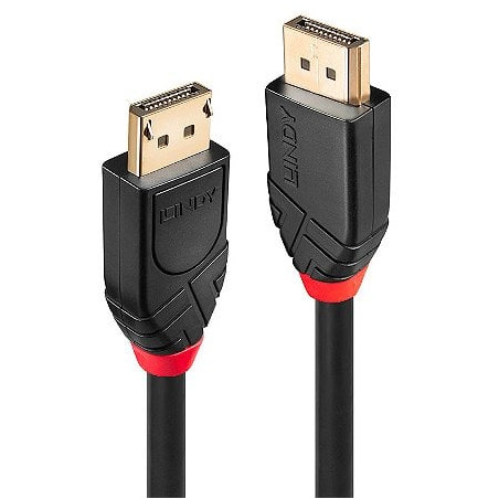 Cavo displayport lindy 1.2 attivo da 15m maschio nero [41079]