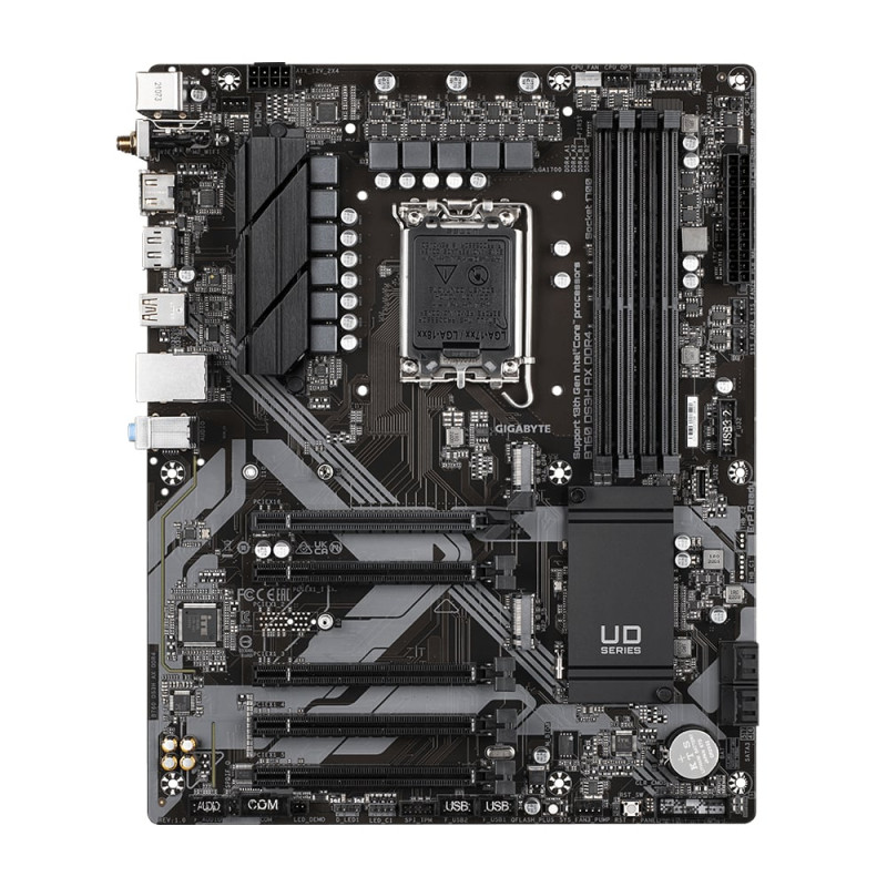 Scheda madre gigabyte ga-b760 ds3h ax ddr4 (1700) (d) [b760 ds3h