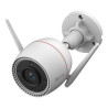 Telecamera ip ezviz cs h3c visione notturna a colori 2k bianco