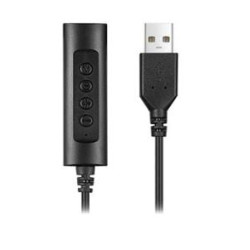 Adattore audio hamlet jack 4 poli a usb-a con controlli volume