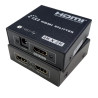 Splitter techy hdmi 3d uhd 4k a 2 vie nero