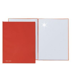 Portalistini sei rota 22x30cm 20 buste rosso [57212012]