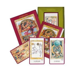 Carte da gioco dal negro tarocco di dario fo 78pz [040008]