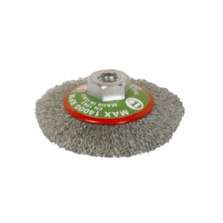 Spazzola conic. 90 ma14 filo 0,30 inox bl sit [sit ]