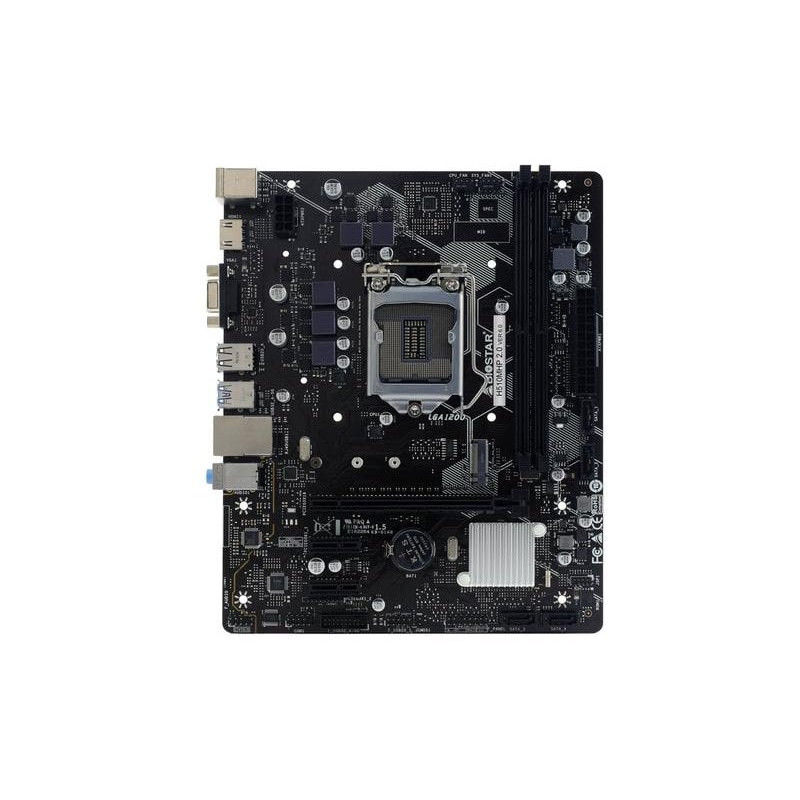 Scheda madre biostar h510/s1200/matx/intel nero [h510mhp 6.0 r2.0]