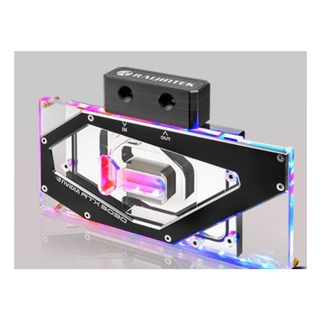 Piastra waterblock raijintek samos nv3080 rbw raffreddamento ad acqua