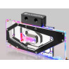 Piastra waterblock raijintek samos nv3080 rbw raffreddamento ad acqua