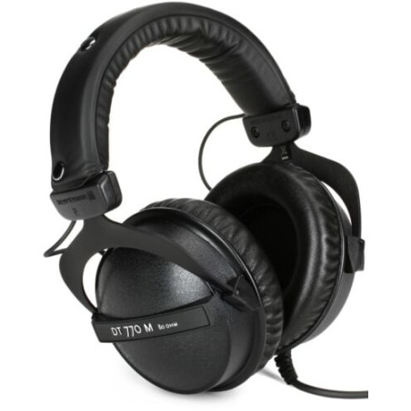 Cuffie beyerdynamic dt 770 m cablate con archetto music nero [43000047]