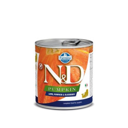 Mangime farmina n&d pumpkin agnello zucca e mirtillo 285g [pnd285011]