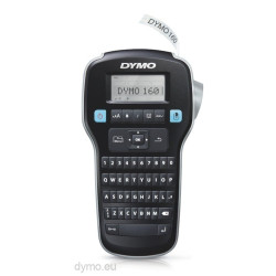 Etichettatrice dymo labelmanager 160 qwerty nero argento [s0946320]