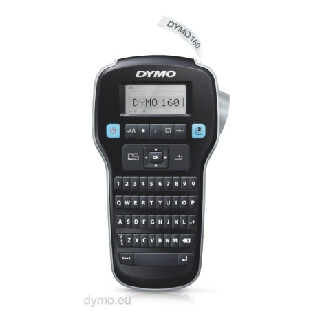 Etichettatrice dymo labelmanager 160 qwerty nero argento [s0946320]