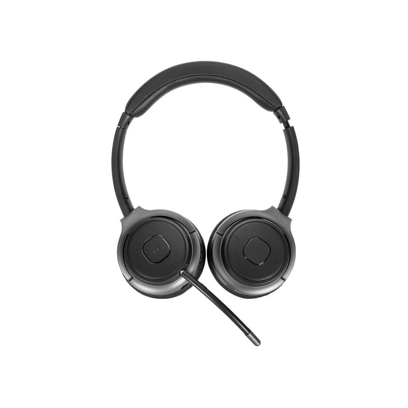 Cuffie targus aeh104gl wireless e cablato usb tipo-c stereo nero