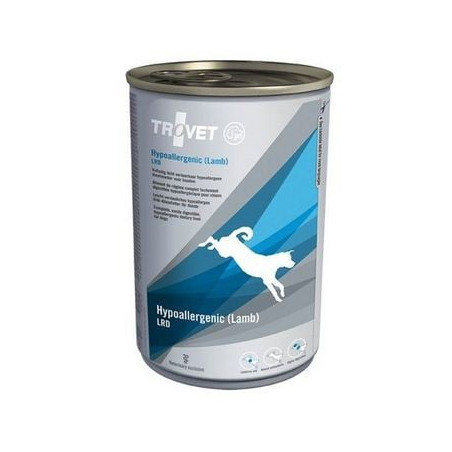 Cibo umido per cani trovet ipoallergenico con agnello lrd 400g
