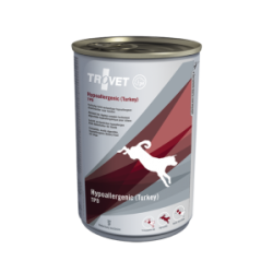 Cibo dietetico trovet ipoallergenico tpd umido per cani con tacchino