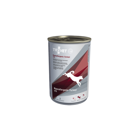 Cibo dietetico trovet ipoallergenico tpd umido per cani con tacchino