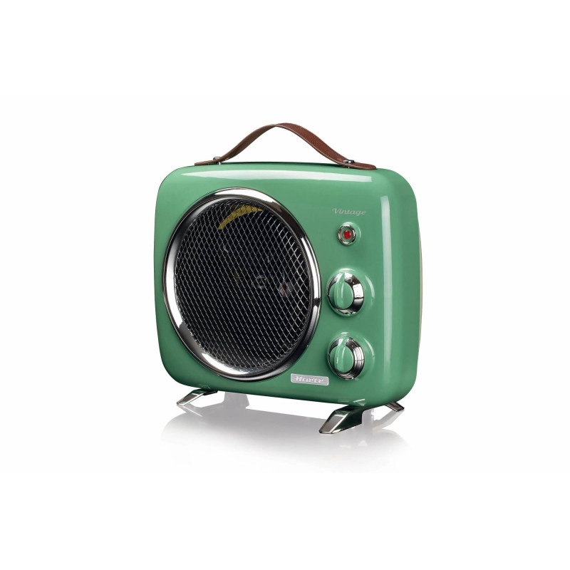 Termoventilatore ariete vintage caldo e freddo 2000w verde [808]