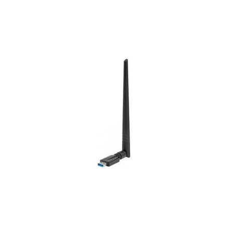 Adattatore usb wireless lanberg ac1200 wifi dual band con antenna