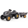 Cavalcabile per bambini smoby trattore xxl piu' forte+trailer