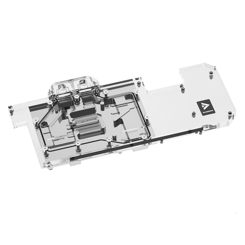 Waterblock barrow lrc2.0 gpu a copertura completa per asus tuf 3070