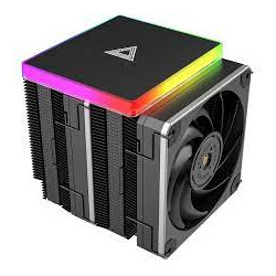 Dissipatore cpu montech metal dt24 premium argb, 2x120mm [metal dt24