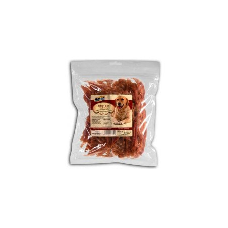 Cibo secco per cani hilton soft duck jerky snack 500g