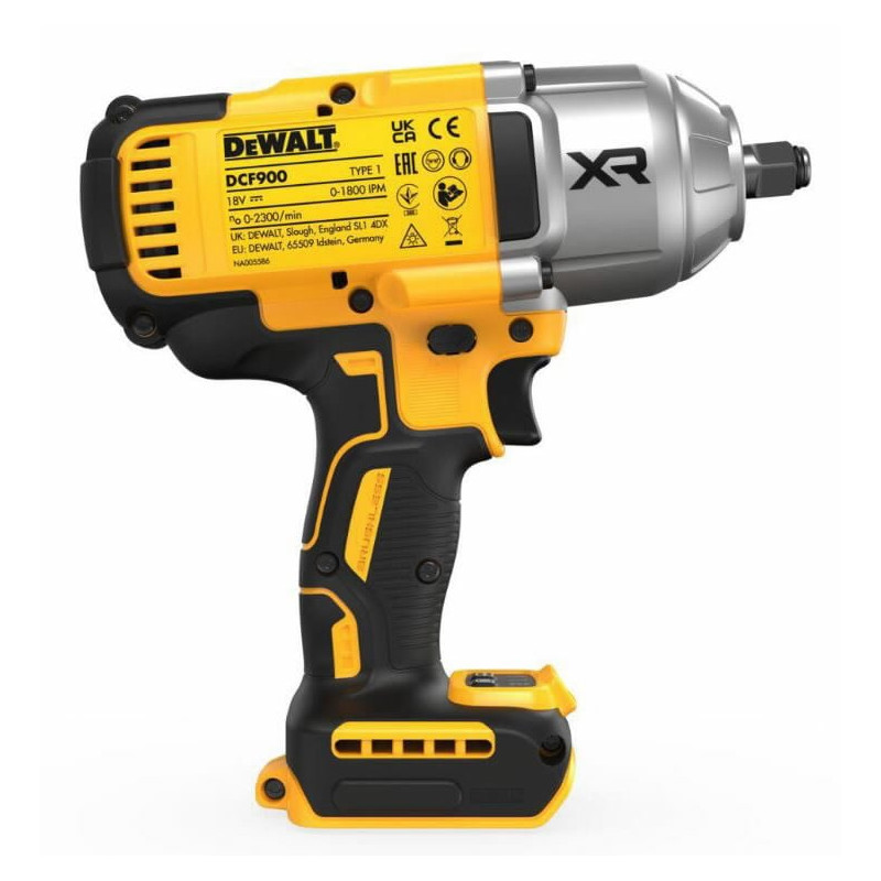 Avvitatore a impulsi dewalt 1/2" bl 18v [dcf900n-xj]