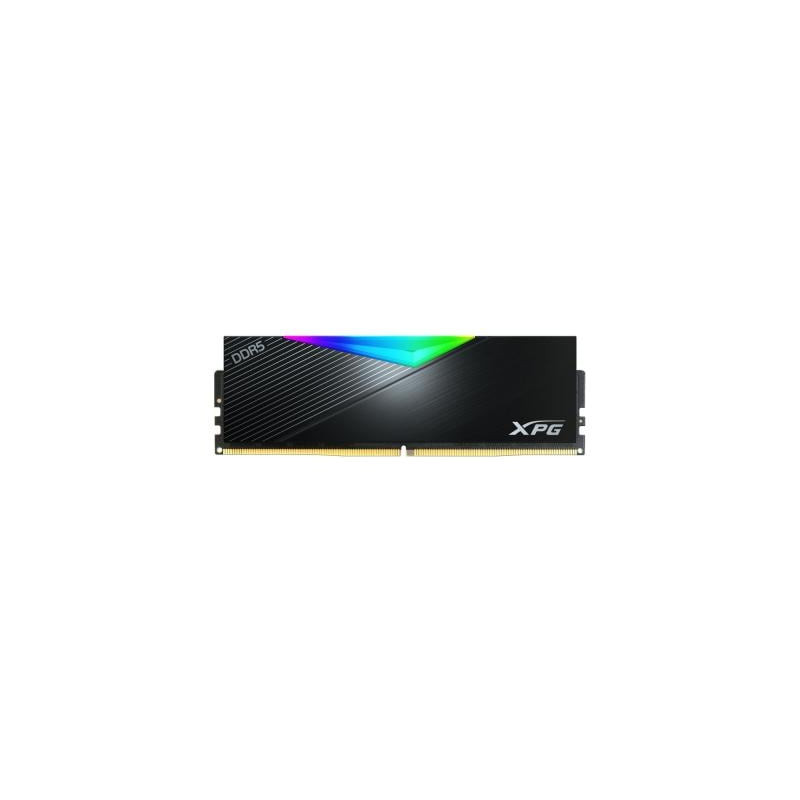 Ram dimm ddr5 32gb adata lancer rgb 6000mhz cl30/nero [ax5u6000c3016g-dclarbk]