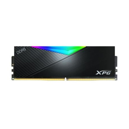Ram dimm ddr5 32gb adata lancer rgb 6000mhz cl30/nero [ax5u6000c3016g-dclarbk]