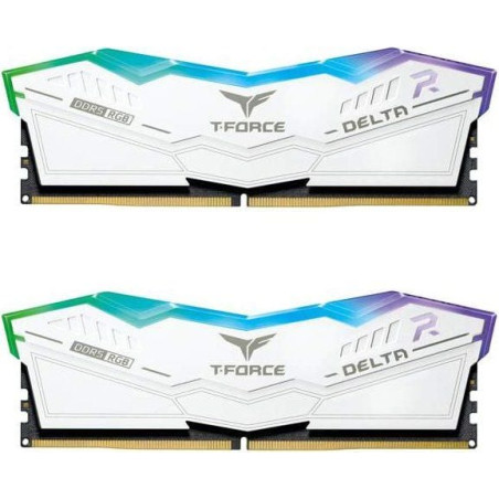Ram dimm ddr5 32gb team group delta rgb 2x16gb 6000 mhz bianco [ff4d532g6000hc38adc0]