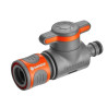 Raccordo gardena 18267-20 con valvola di controllo grigio/arancione
