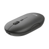 Mouse trust wireless ultrasottile ricaricabile nero [24059]