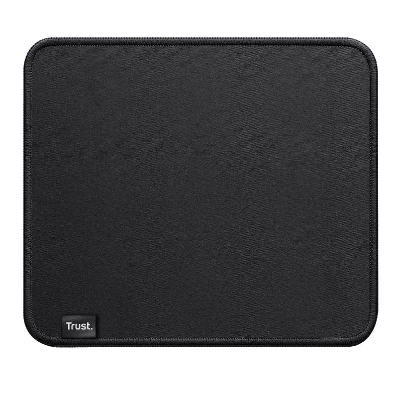Mousepad trust con materiali riciclati nero [24743]
