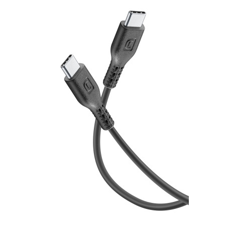 Cavo usb cellularline tipo-c m/m 2m nero [usbdatac2c5a2mtabk]