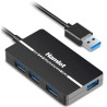 Hub startech.com hamlet usb-c 3.0 slim a 4 porte autoalimentato