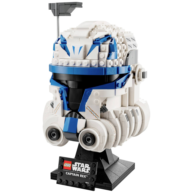Set da gioco lego star wars casco di captain rex 854pz [75349]