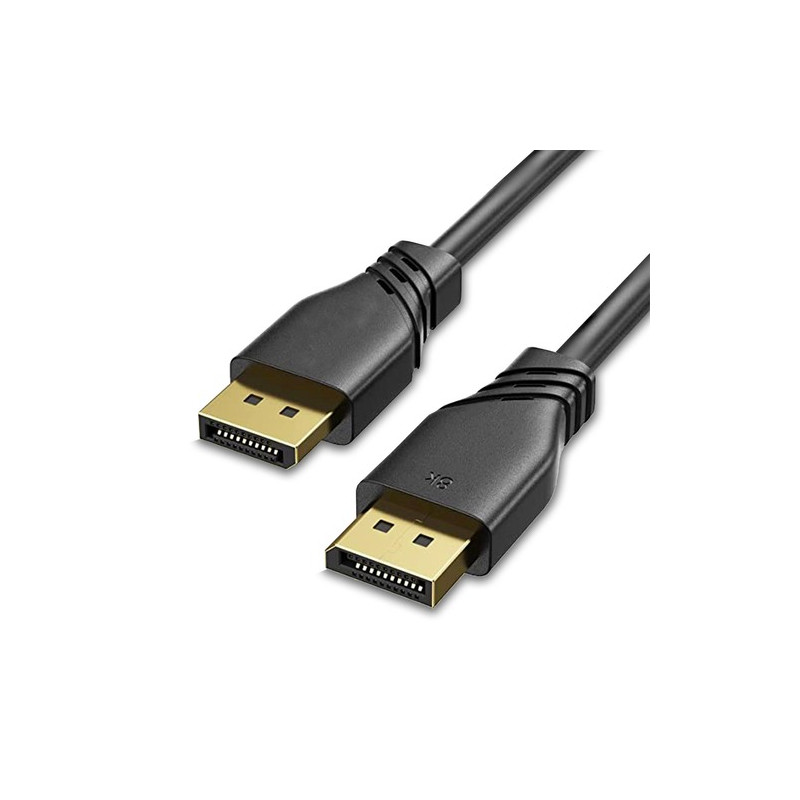 Cavo displayport atlantis p019-dp_12-2 1.2v 4k/60hz 2m nero