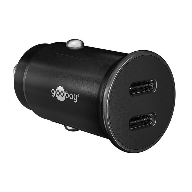Alimentatore da auto gooday 59705 usb-c 24v 30w nero [59705]