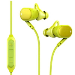 Auricolari neo rock bluetooth con microfono sportive giallo [rau0569yl]