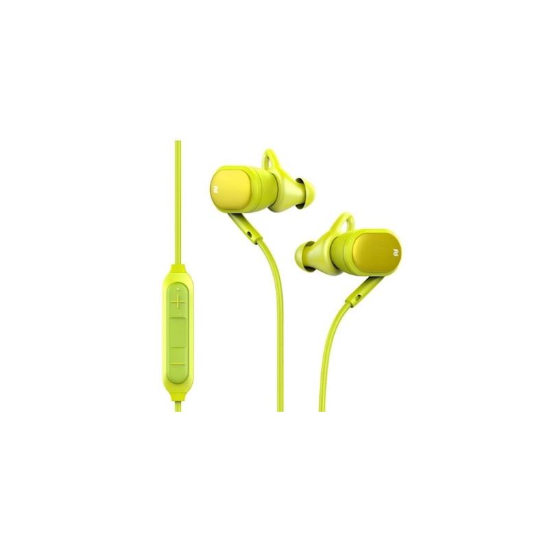 Auricolari neo rock bluetooth con microfono sportive giallo [rau0569yl]