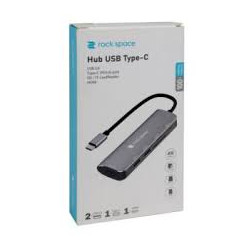Hub usb neo rock usb-c usb 3.0 [ot-95116]